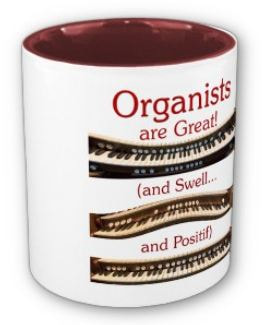 Mugs for organists