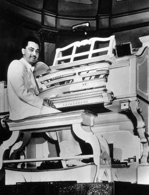 Reginald Dixon at the organ