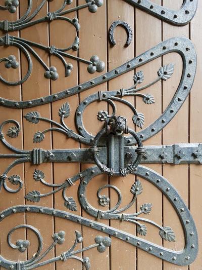 Door, Marienburg Castle, Lower Saxony