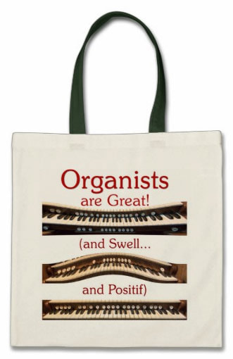 Bags for organists