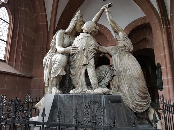 Sculpture in Stiftsbasilika St. Peter und Alexander, Aschaffenburg, Germany