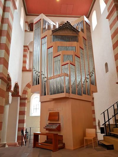 Woehl organ in St Michael's, Hildesheim